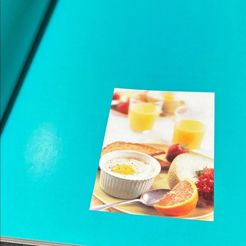 Healthy eating set of four vintage Colorful Cookbook Collection